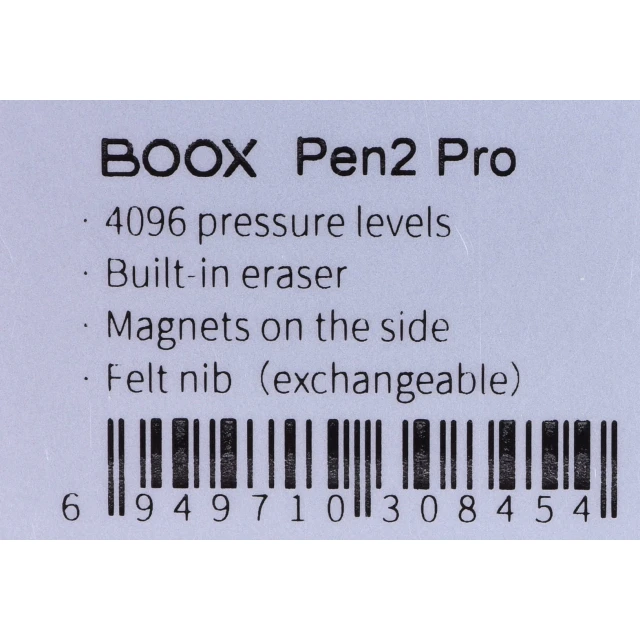 Стилус Onyx Boox Pen 2 Pro с ластиком Black (6949710308454)