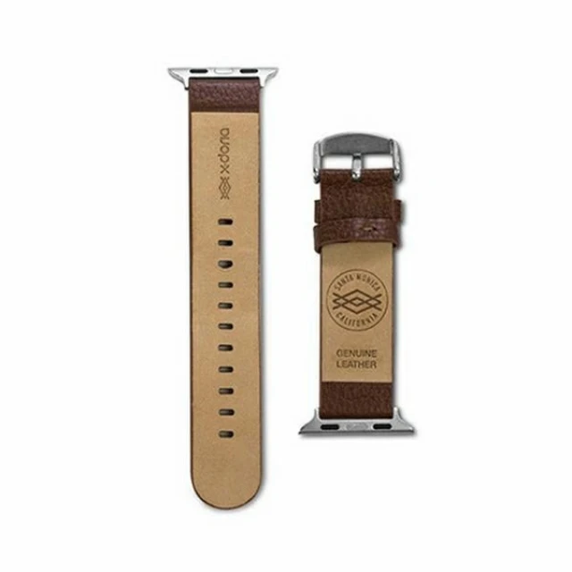 Ремінець X-Doria Lux для Apple Watch 42 (10 series) | 41 | 40 | 38 mm Brown (23820)