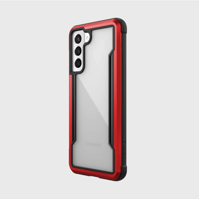 Чехол Raptic X-Doria Shield для Samsung Galaxy S21 Red Antimicrobial (492157)
