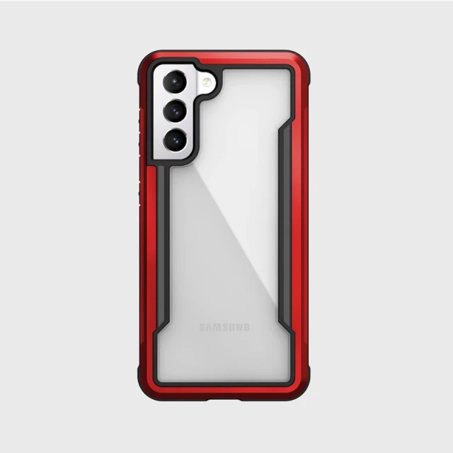 Чехол Raptic X-Doria Shield для Samsung Galaxy S21 Red Antimicrobial (492157)