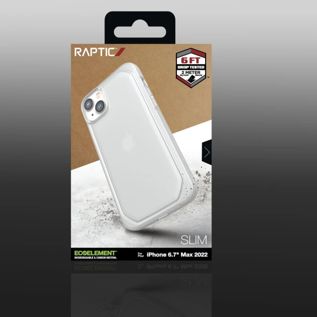 Чохол Raptic X-Doria Slim Case для iPhone 14 | 13 Clear (6950941493123)