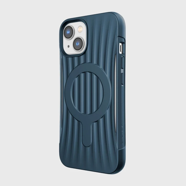 Чехол Raptic X-Doria Clutch Case для iPhone 14 | 13 Blue with MagSafe (6950941493222)