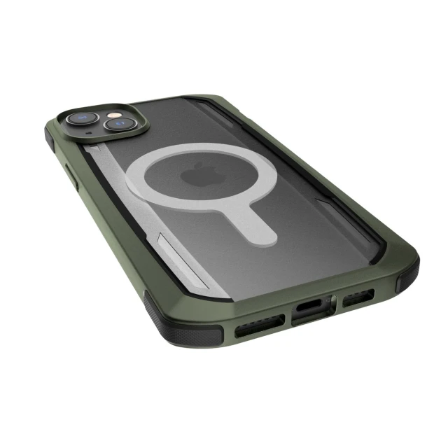 Чохол Raptic X-Doria Secure Case для iPhone 14 | 13 Green with MagSafe (6950941493468)