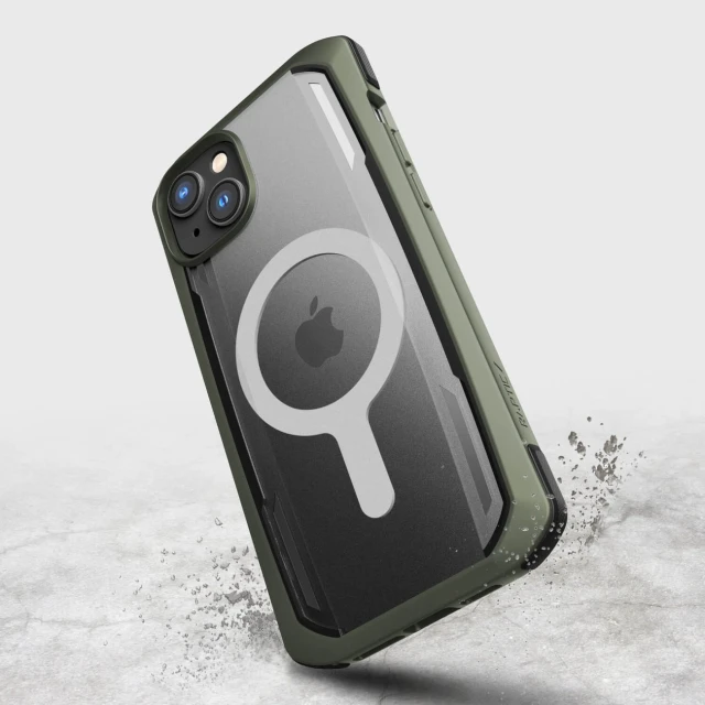 Чохол Raptic X-Doria Secure Case для iPhone 14 | 13 Green with MagSafe (6950941493468)