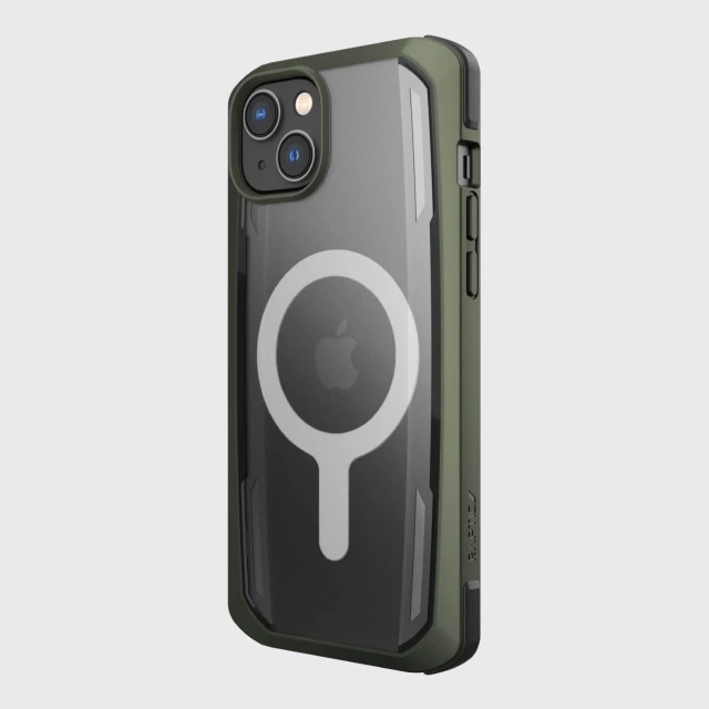 Чохол Raptic X-Doria Secure Case для iPhone 14 | 13 Green with MagSafe (6950941493468)