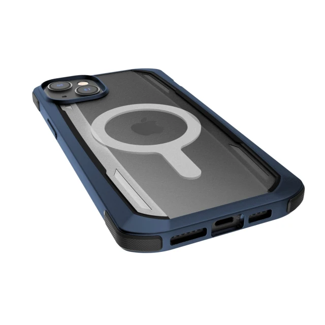 Чехол Raptic X-Doria Secure Case для iPhone 14 Pro Blue with MagSafe (6950941493482)
