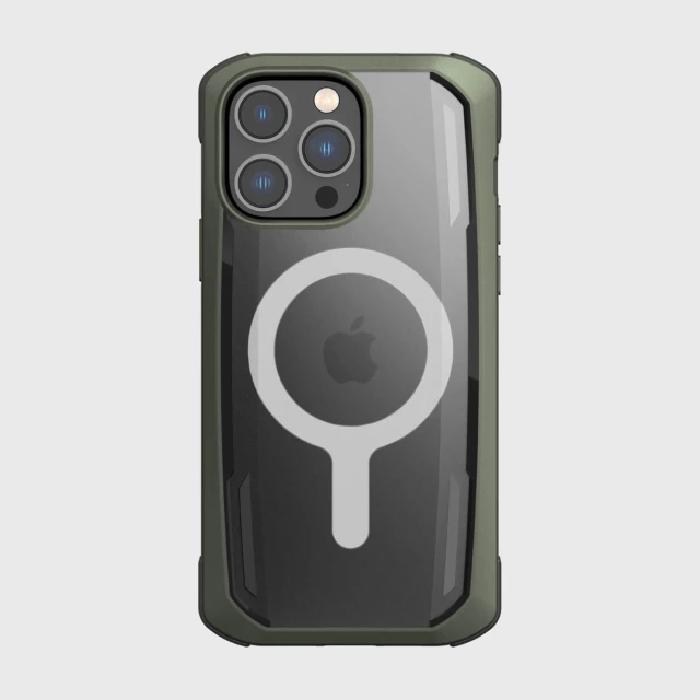 Чохол Raptic X-Doria Secure Case для iPhone 14 Pro Green with MagSafe (6950941493499)