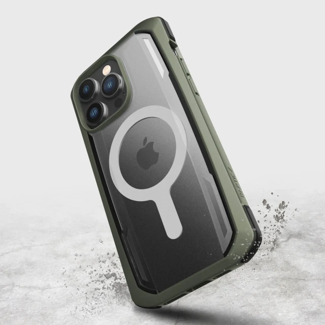 Чохол Raptic X-Doria Secure Case для iPhone 14 Pro Green with MagSafe (6950941493499)