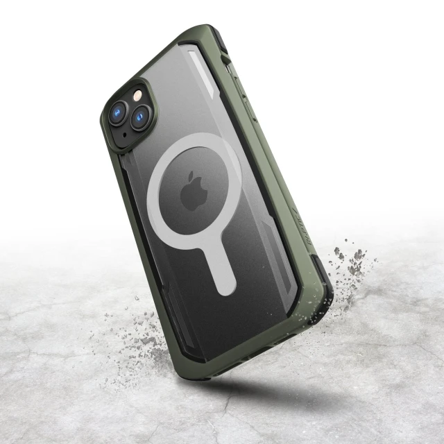 Чохол Raptic X-Doria Secure Case для iPhone 14 Plus Green with MagSafe (6950941493529)