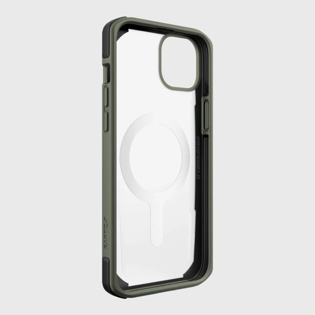 Чохол Raptic X-Doria Secure Case для iPhone 14 Plus Green with MagSafe (6950941493529)