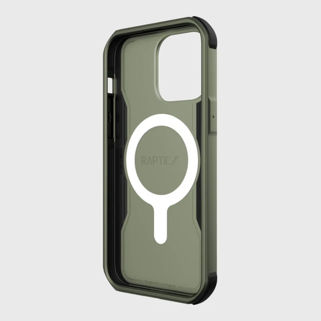 Чохол Raptic X-Doria Fort Case для iPhone 14 Pro Green with MagSafe (6950941493598)