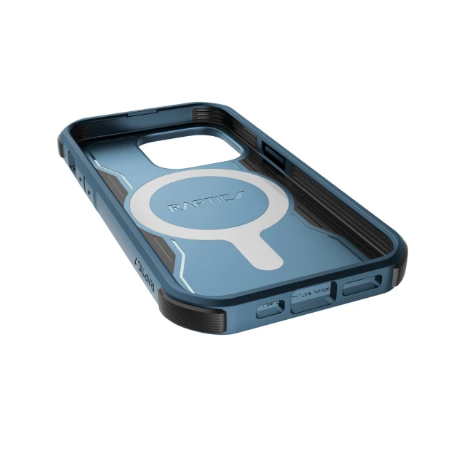 Чохол Raptic X-Doria Fort Case для iPhone 14 Pro Blue with MagSafe (6950941493611)