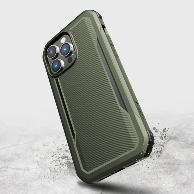 Чохол Raptic X-Doria Fort Case для iPhone 14 Pro Max Green with MagSafe (6950941493659)