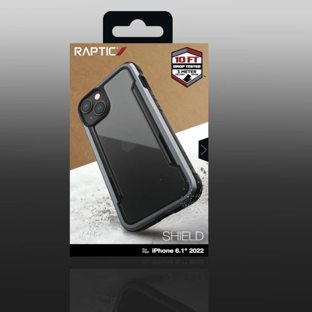 Чохол Raptic X-Doria Shield Case для iPhone 14 | 13 Black (6950941494007)