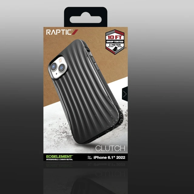 Чохол Raptic X-Doria Clutch Case для iPhone 14 | 13 Black (6950941494137)