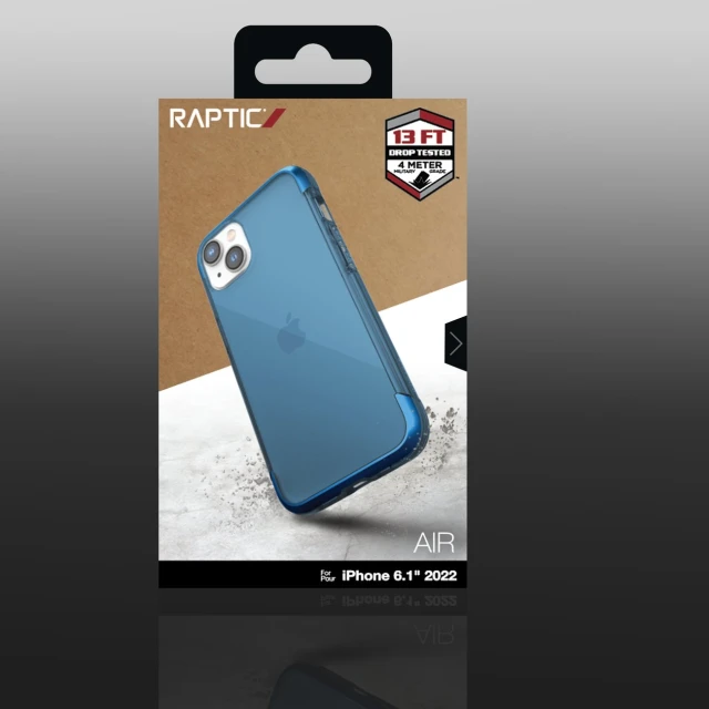 Чохол Raptic X-Doria Air Case для iPhone 14 | 13 Blue (6950941495448)