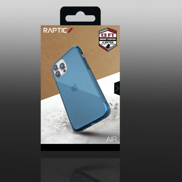 Чохол Raptic X-Doria Air Case для iPhone 14 Pro Blue (6950941495479)