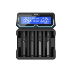 Зарядний пристрій для акумуляторів XTAR X4 Li-Ion 18650/20700/21700 (6952918351412)