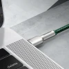 Кабель Baseus Cafule Metal USB-C to USB-C 2m Green (CATJK-D06)