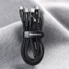 Кабель Baseus Rapid 3-in-1 USB-C to USB-C/Lightning/Micro-USB 1.5m Green (CAMLT-SC06)