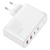 Мережевий зарядний пристрій Baseus GaN2 Pro 100W 2xUSB-C | 2xUSB-A White (CCGAN2P-L02)