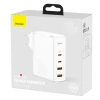 Мережевий зарядний пристрій Baseus GaN2 Pro 100W 2xUSB-C | 2xUSB-A White (CCGAN2P-L02)