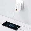 Мережевий зарядний пристрій Baseus GaN2 Pro 100W 2xUSB-C | 2xUSB-A White (CCGAN2P-L02)