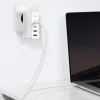 Мережевий зарядний пристрій Baseus GaN2 Pro 100W 2xUSB-C | 2xUSB-A White (CCGAN2P-L02)