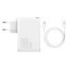 Мережевий зарядний пристрій Baseus GaN2 Pro 100W 2xUSB-C | 2xUSB-A White (CCGAN2P-L02)