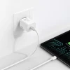 Мережевий зарядний пристрій Baseus Super Si 30W USB-C White (CCSUP-J02)