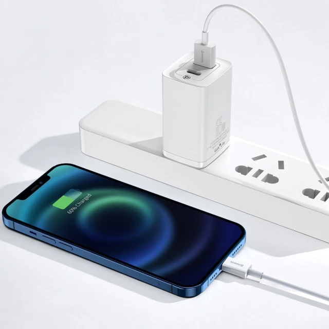 Кабель Baseus Superior USB-A to Lightning 0.25m White (CALYS-02)