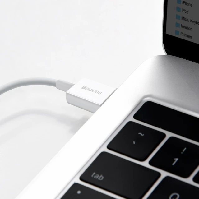 Кабель Baseus Superior USB-A to Lightning 0.25m White (CALYS-02)