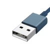 Кабель Baseus Superior 3-in-1 USB-A to USB-C/Lightning/Micro-USB 1.5m Blue (CAMLTYS-03)