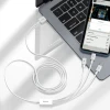 Кабель Baseus Superior 3-in-1 USB-A to USB-C/Lightning/Micro-USB 1.5m Blue (CAMLTYS-03)