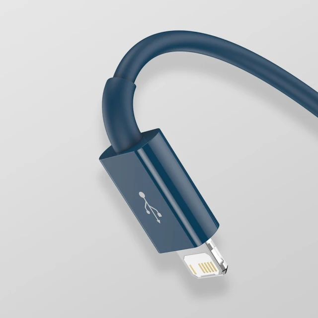 Кабель Baseus Superior 3-in-1 USB-A to USB-C/Lightning/Micro-USB 1.5m Blue (CAMLTYS-03)