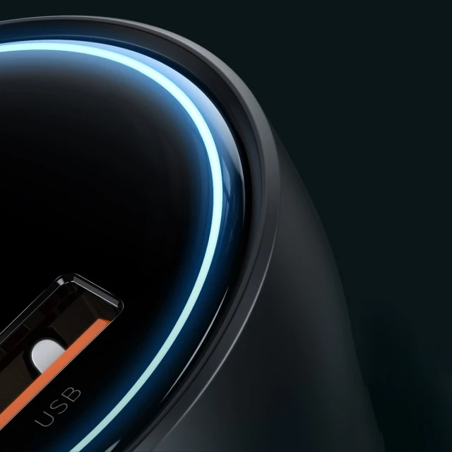 Автомобильное зарядное устройство Qualcomm Quick Charge 160W USB-A/2xUSB-C with USB-C to USB-C Cable Grey (TZCCZM-0G)