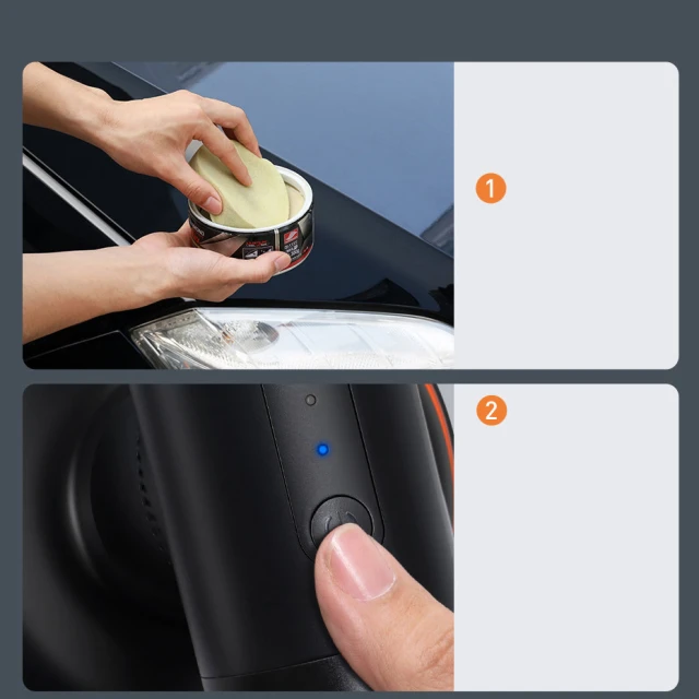Пристрій для полірування Baseus New Power Cordless Electric Polisher Black (CRDLQ-B01)