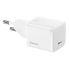 Мережевий зарядний пристрій Baseus Cube 20W PD USB-C White (6953156207165)