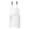 Мережевий зарядний пристрій Baseus Cube 20W PD USB-C White (6953156207165)