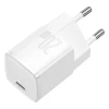 Мережевий зарядний пристрій Baseus Cube 20W PD USB-C White (6953156207165)