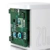 Мережевий зарядний пристрій Baseus Cube 20W PD USB-C White (6953156207165)