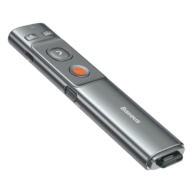 Лазерна вказівка Baseus Orange Dot PPT Grey (WKCD000013)