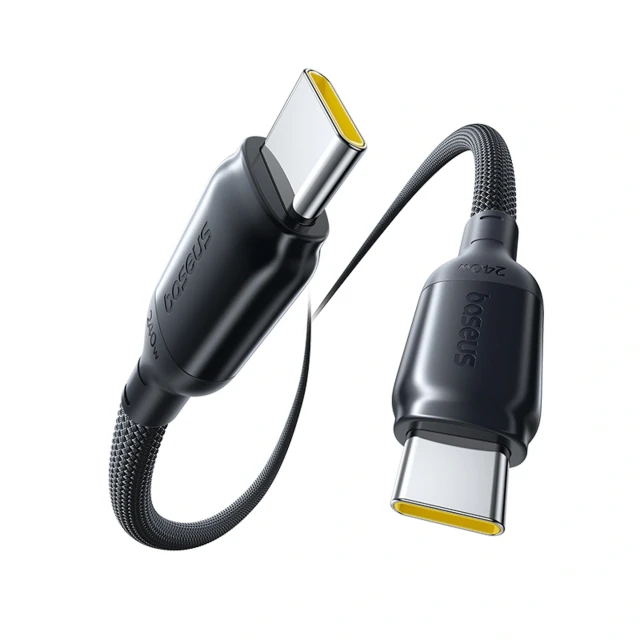 Кабель Baseus PicoGo Fast Charging 240W USB-C до USB-C 1m Black (6953156210967)