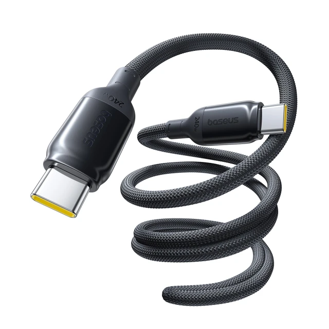 Кабель Baseus PicoGo 240W USB-C - USB-C 2m Black (6953156210974)