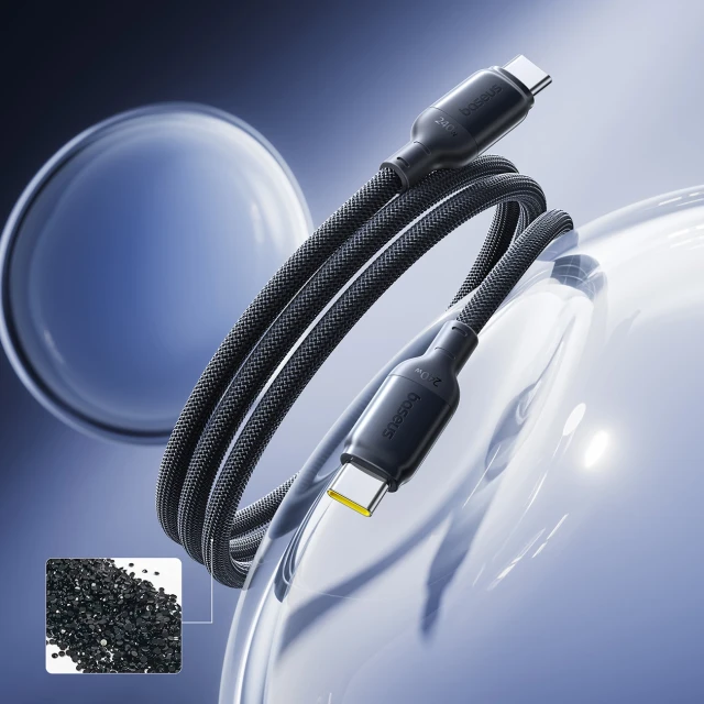Кабель Baseus PicoGo 240W USB-C - USB-C 2m Black (6953156210974)