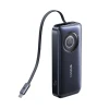 Powerbank Baseus EnerCore CR11 10000mAh 45W зі згортаємим кабелем USB-C чорний (6953156211926)