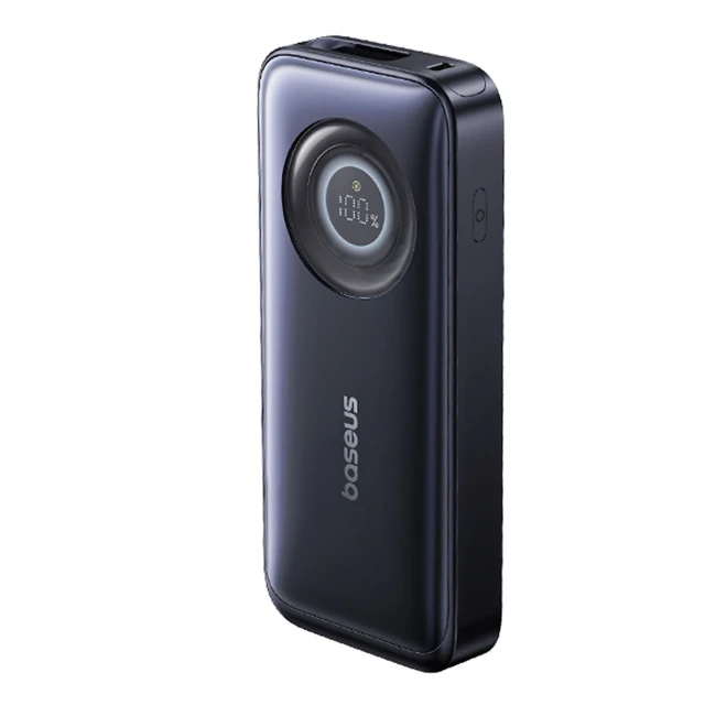 Powerbank Baseus EnerCore CR11 10000mAh 45W зі згортаємим кабелем USB-C чорний (6953156211926)