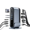 USB-хаб Baseus Multifunctional Working Station Three-Screen (CAHUB-DG0G)