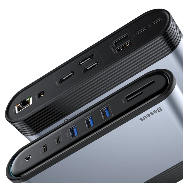 USB-хаб Baseus Multifunctional Working Station Three-Screen (CAHUB-DG0G)