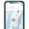 Смарт-брелок Baseus T2 Keychain Mini Wireless White (ZLFDQT2-02)